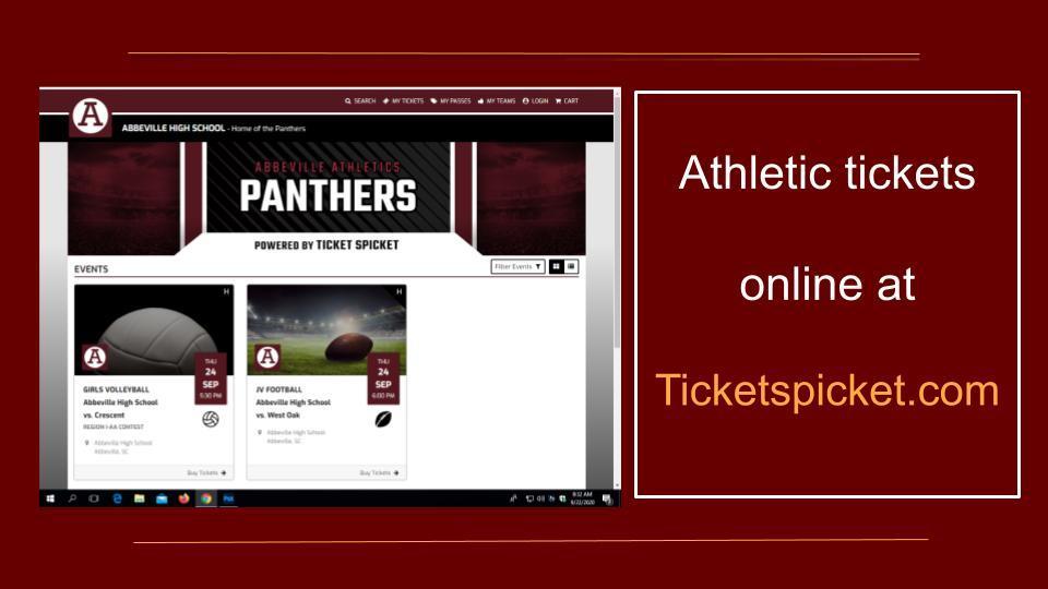 Athletic Tickets
