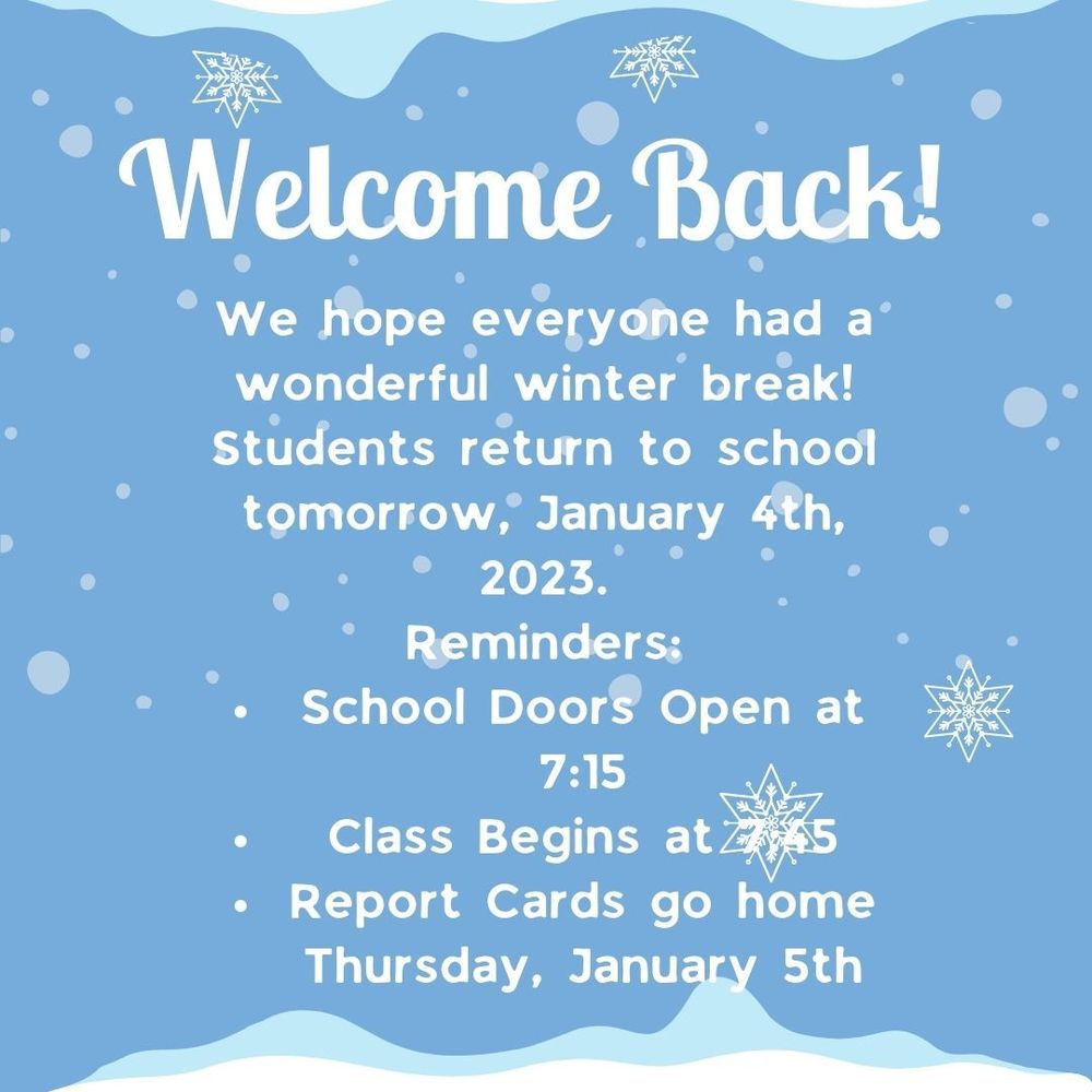 Welcome Back