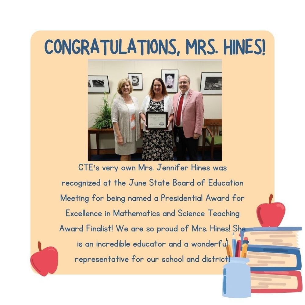 Mrs. Hines Award Finalist
