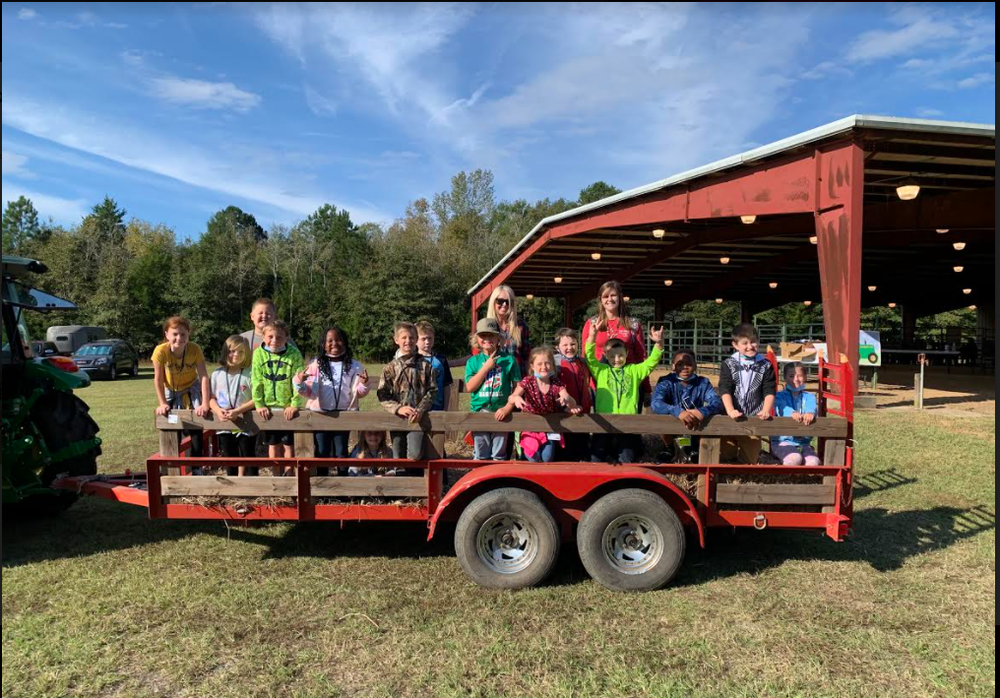 CTE 3rd Graders at Farm City Day