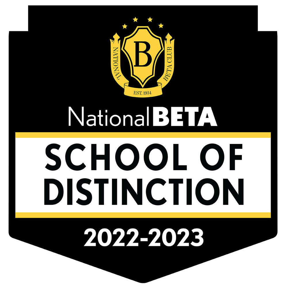National Beta School of Distinction 2022-2023