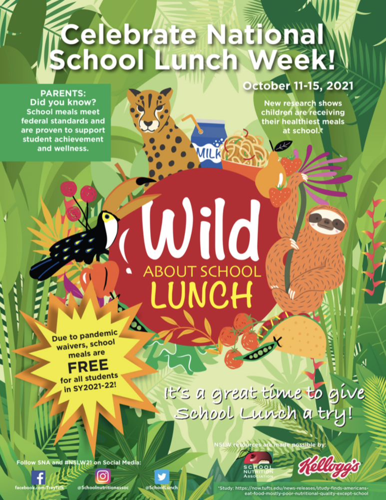 national school lunch week flyer