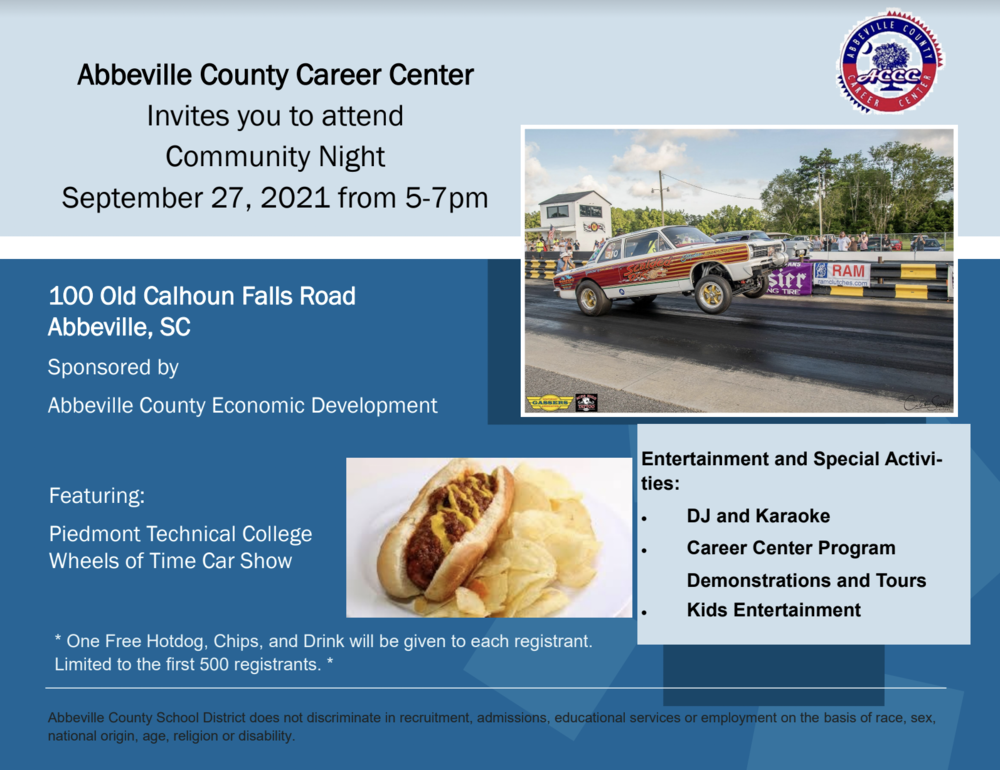ACCC Community Night Flyer