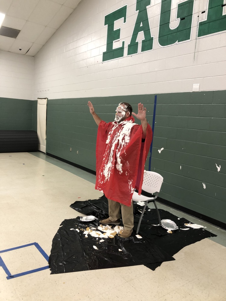 mr. milford after being "pied"