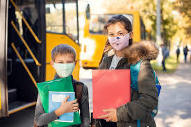 masks on buses