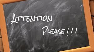 attention please