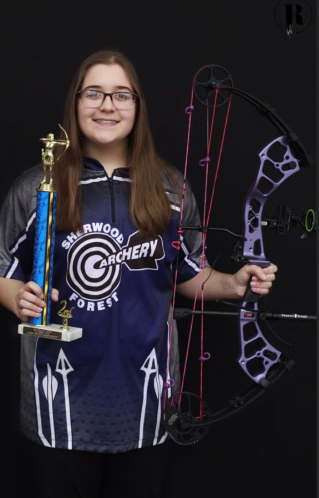 Madison Grubb Places 2nd at State Archery Competition