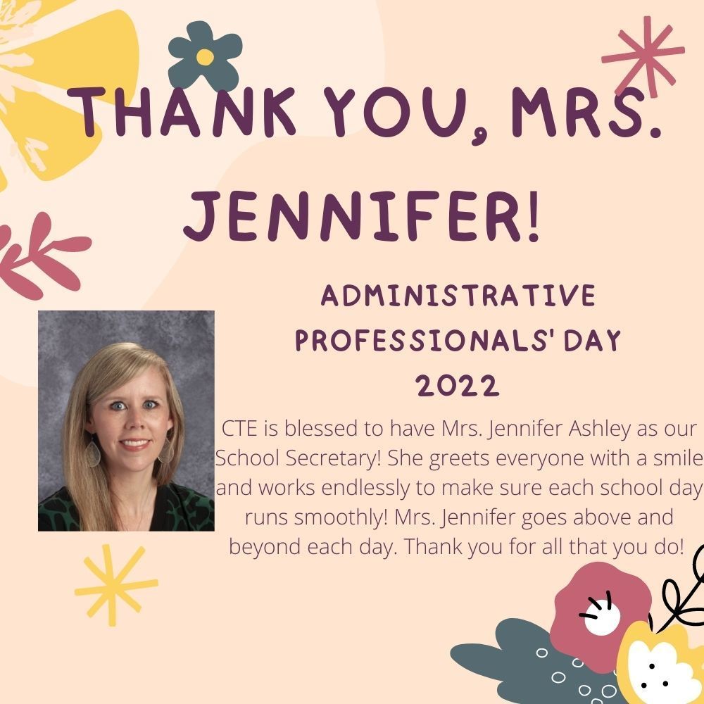 Thank You, Mrs. Jennifer