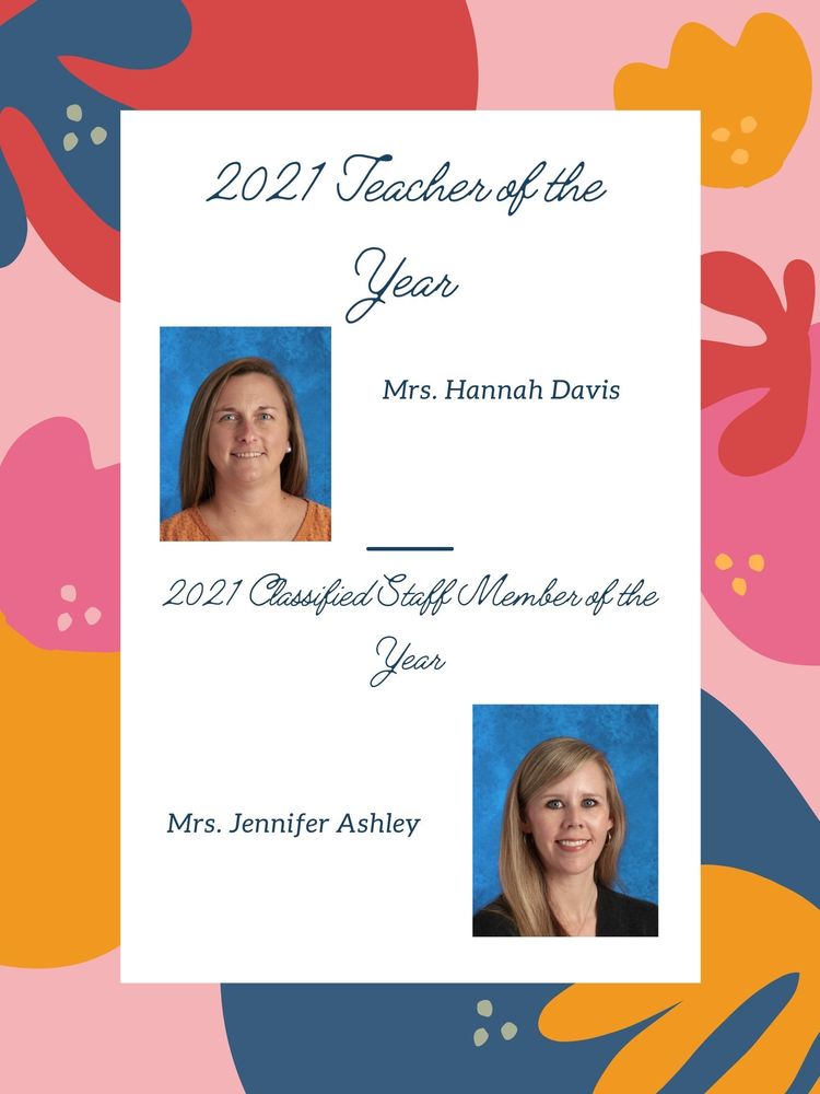 Cte Announces Teacher Of The Year And Staff Member Of The Year Cherokee Trail Elementary School