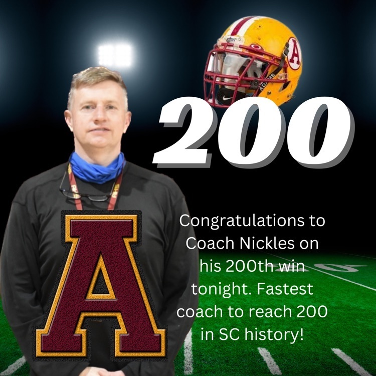 coach Nickles 200 wins