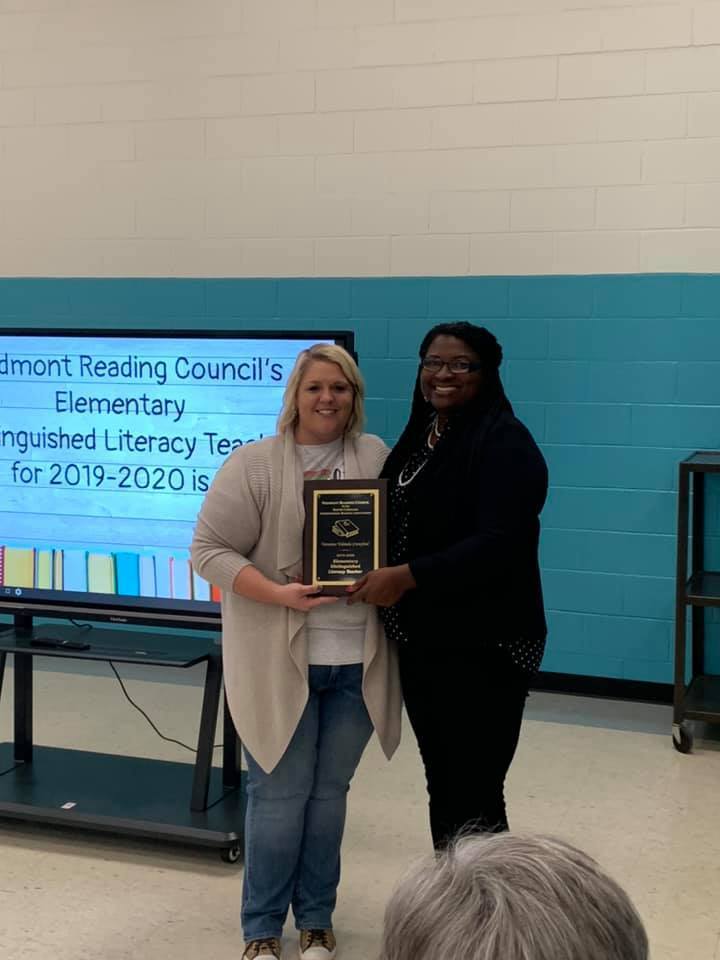 2019-2020 Elementary Distinguished Literacy Teacher
