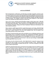 ACSD Exceeds in All Standardized Tests