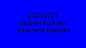 Voluntary Student Accident Insurance
