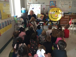 Mrs. Johnson's First Graders Enjoy a Visit from Mrs. Land