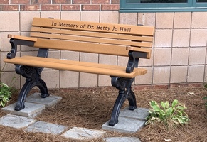CTE Unveils Memorial Bench Honoring the Late Dr. Betty Jo Hall