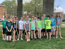 CTE Running Club Members Participate in Erskine's 5K