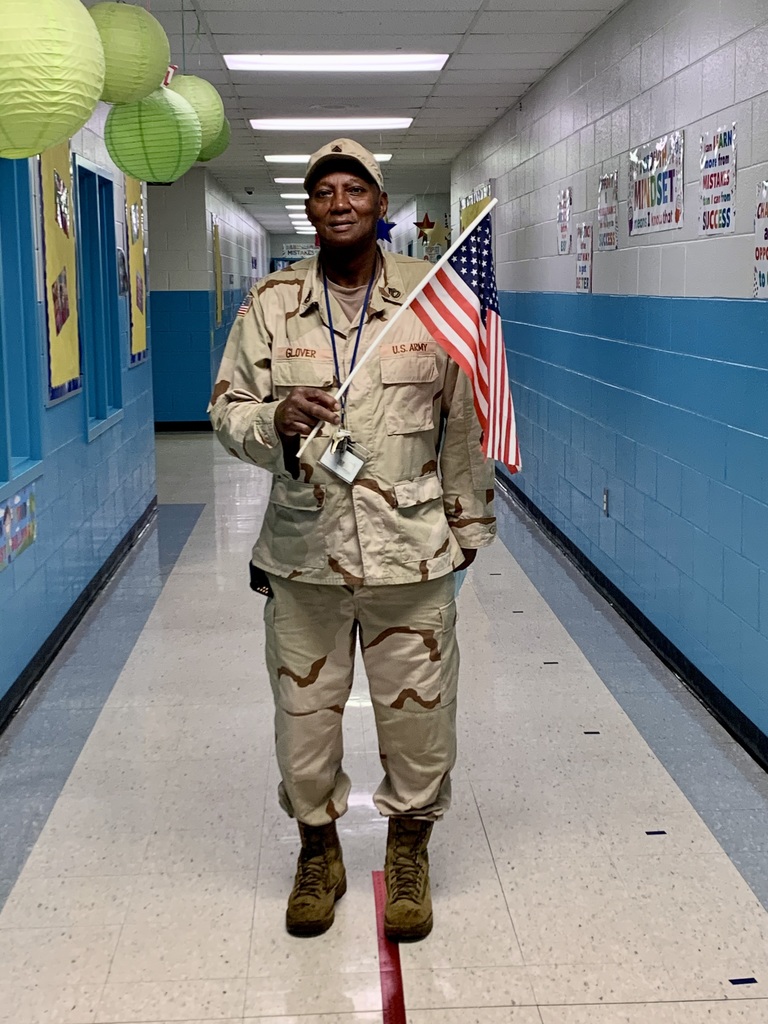 Mr. Glover in uniform