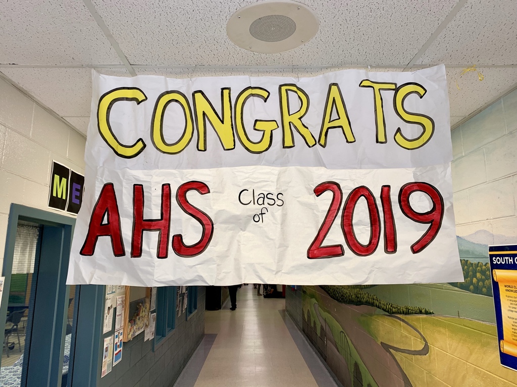 Congrats AHS class of 2019