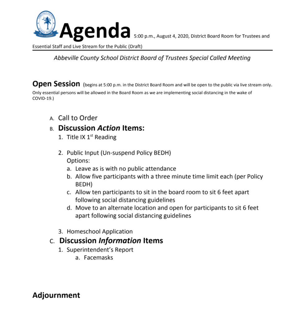 revised august 4th agenda